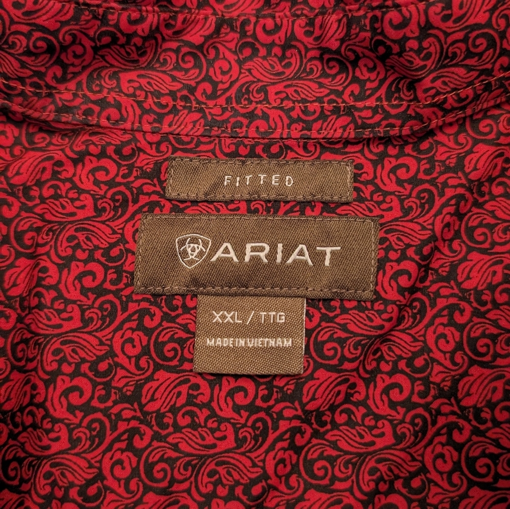 Arial long sleeve button down shirt